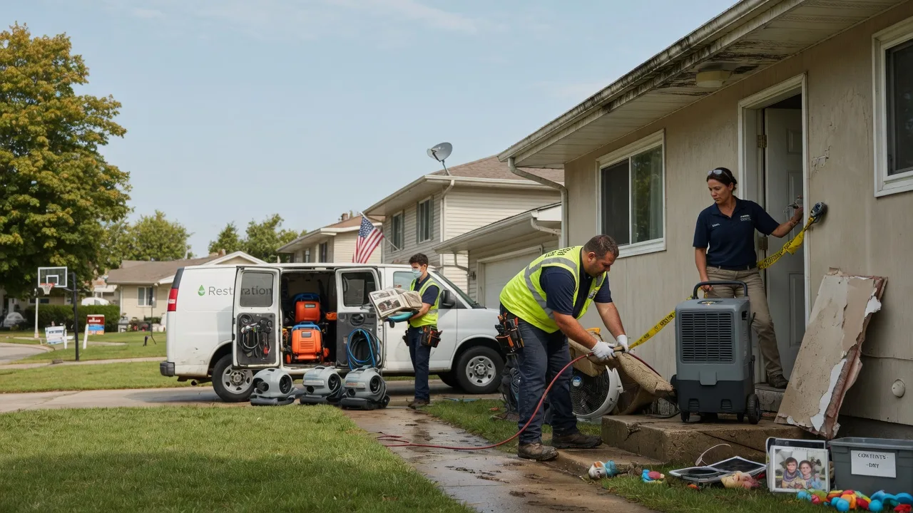 Water Damage Restoration in Highland, OH near me